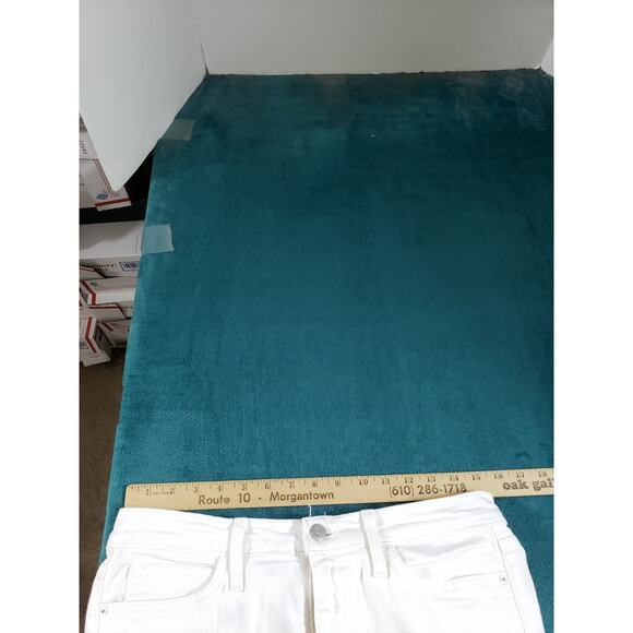 Joes Jeans Size 28 Petite Womens White Stretch Pants Ladies Mid Rise Bootcut USA - Picture 9 of 13